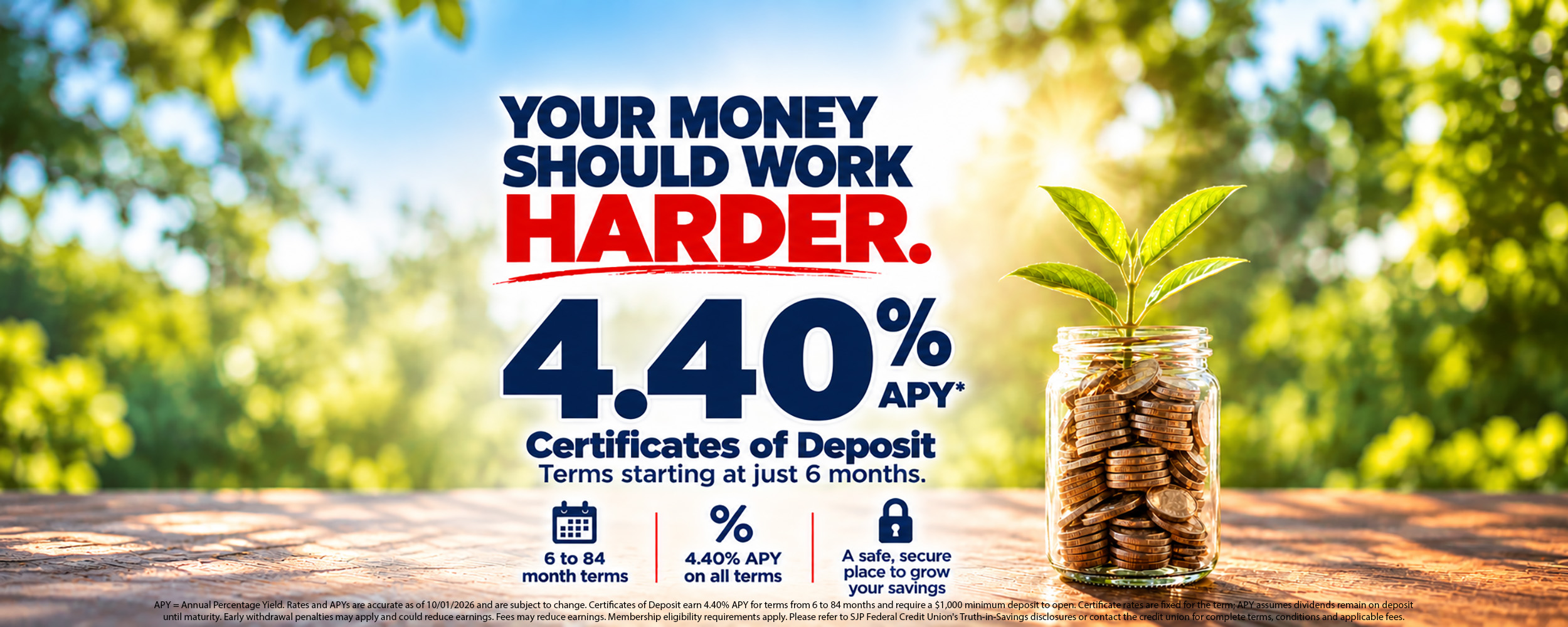 4.4% APY CDs